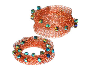 Link to Copper Mesh RingsJewellery